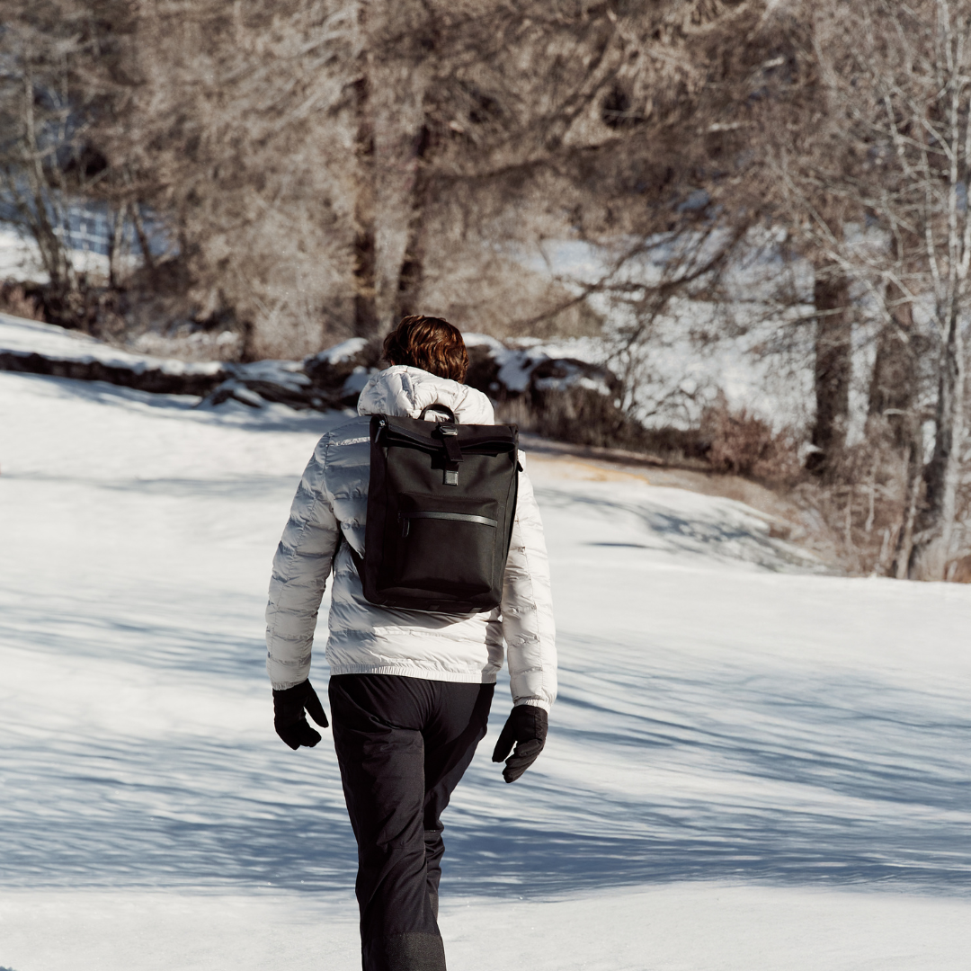 City-hopper Backpack Nylon fold top backpack