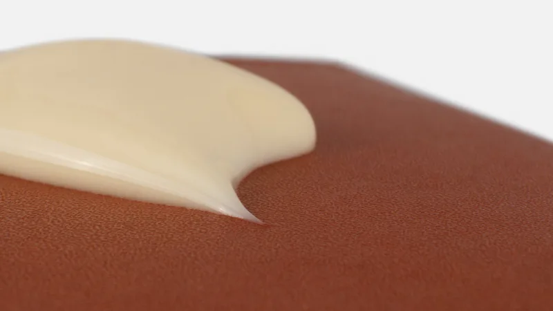 Applying leather conditioner