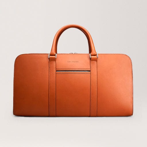 Palissy Weekend Cognac Leather weekend bag
