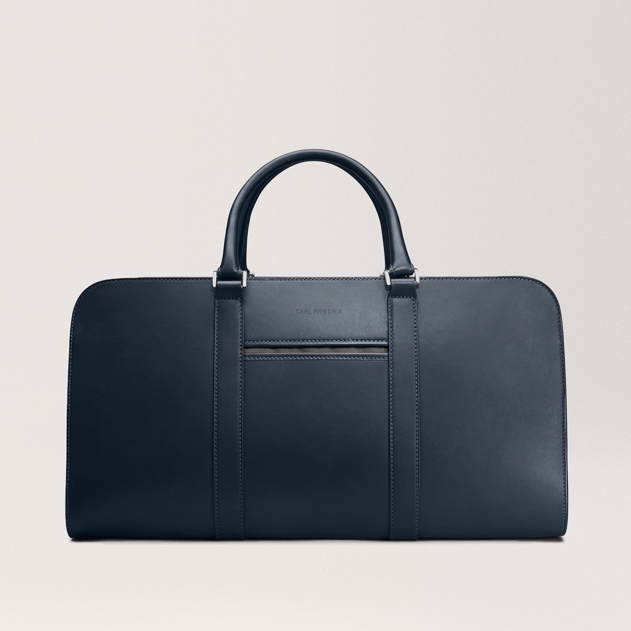Palissy Weekend Navy Leather weekend bag