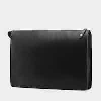 Goswell - Return Black Slim leather portfolio - Good Condition 