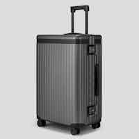The Check-in - Sample Black Large grey polycarbonate suitcase - Excellent Condition 
