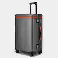The Check-in - Sample Cognac Large grey polycarbonate suitcase - Excellent Condition 