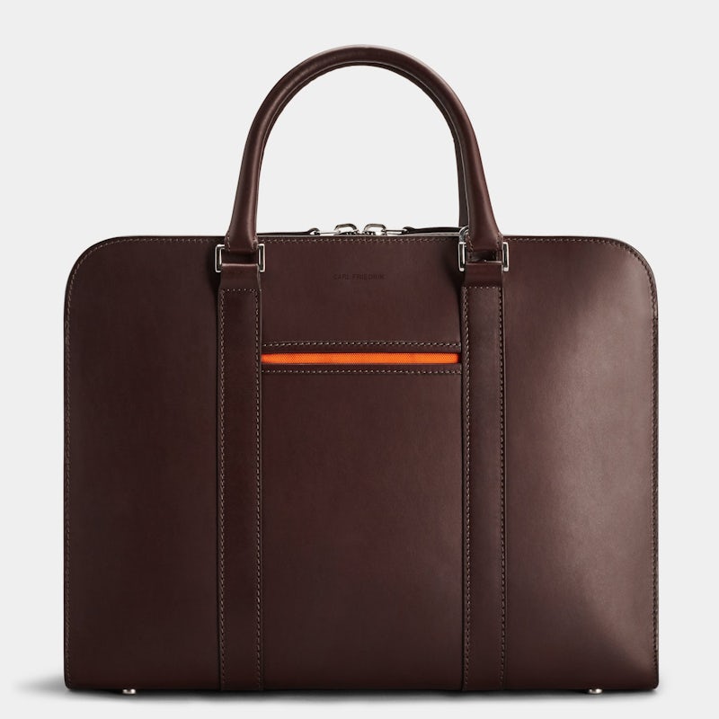 Palissy Briefcase chocolate-orange