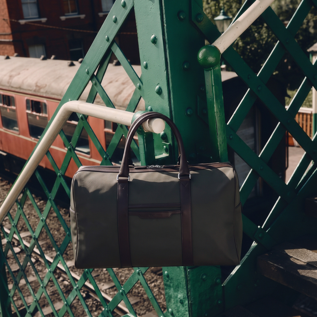Compact Weekender Nylon weekend bag